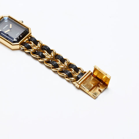 CHANEL Premiere S size Watches black WS20617