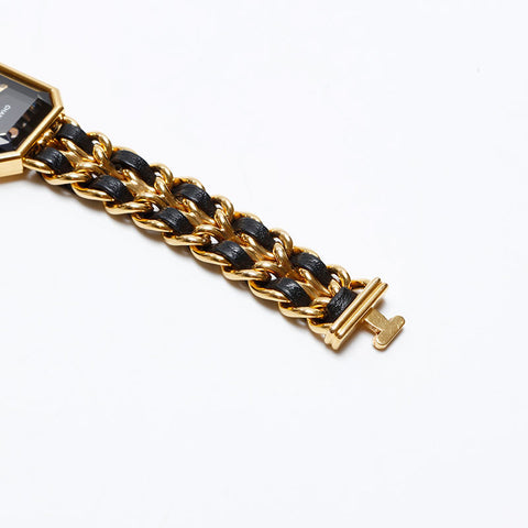 CHANEL Premiere S size Watches black WS20617