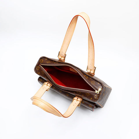LOUIS VUITTON 2003 Monogram Multiplicite Shoulder Bag Brown WS20630