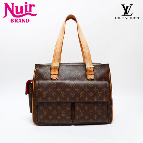 LOUIS VUITTON 2003 Monogram Multiplicite Shoulder Bag Brown WS20630