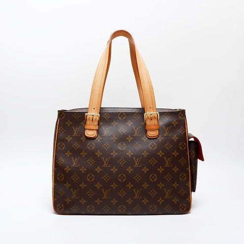 LOUIS VUITTON 2003 Monogram Multiplicite Shoulder Bag Brown WS20630