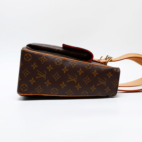 LOUIS VUITTON 2003 Monogram Multiplicite Shoulder Bag Brown WS20630