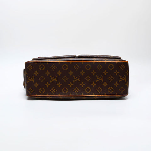 LOUIS VUITTON 2003 Monogram Multiplicite Shoulder Bag Brown WS20630