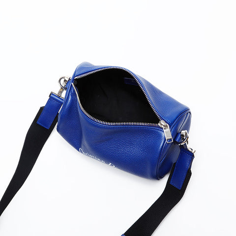 Christian Dior Leather Homme ATELIER Shoulder Bag blue WS20633