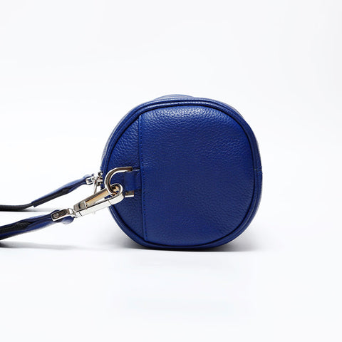Christian Dior Leather Homme ATELIER Shoulder Bag blue WS20633