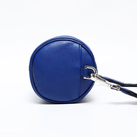 Christian Dior Leather Homme ATELIER Shoulder Bag blue WS20633