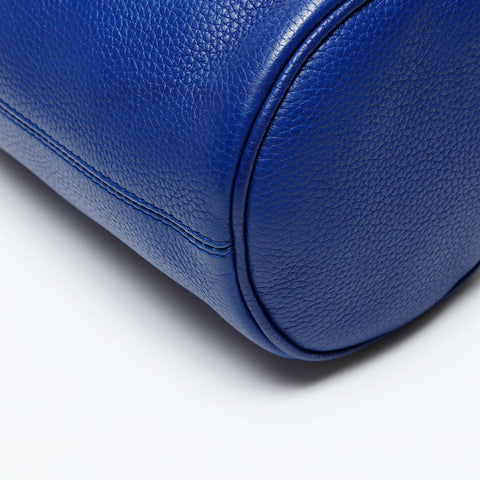 Christian Dior Leather Homme ATELIER Shoulder Bag blue WS20633