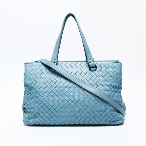 BOTTEGAVENETA *** ROME *** Shoulder Bag blue WS20636
