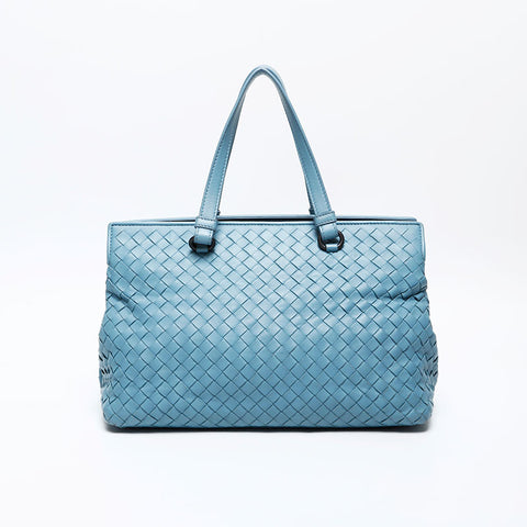 BOTTEGAVENETA *** ROME *** Shoulder Bag blue WS20636