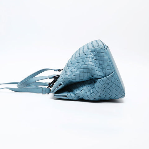 BOTTEGAVENETA *** ROME *** Shoulder Bag blue WS20636