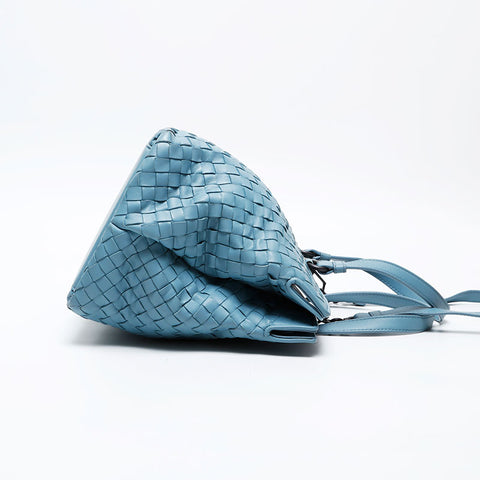 BOTTEGAVENETA *** ROME *** Shoulder Bag blue WS20636