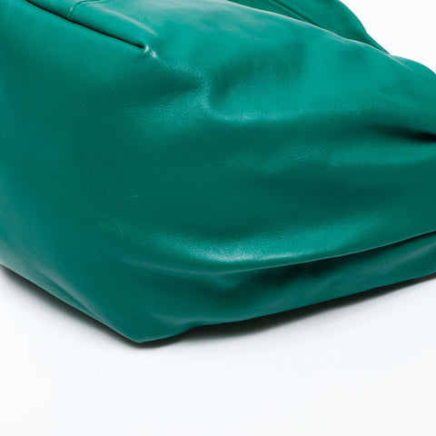 BOTTEGAVENETA Leather Double Knot Handbag green WS20639