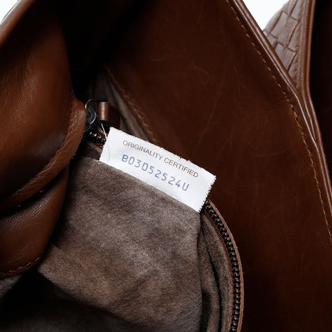 BOTTEGAVENETA *** ROME *** Handbag Brown WS20640