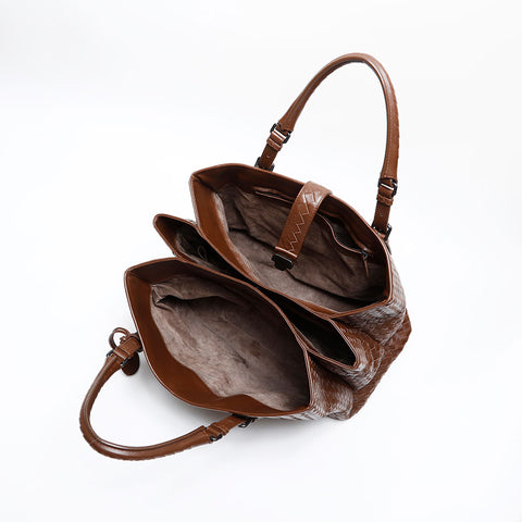 BOTTEGAVENETA *** ROME *** Handbag Brown WS20640