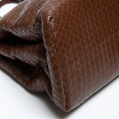 BOTTEGAVENETA *** ROME *** Handbag Brown WS20640