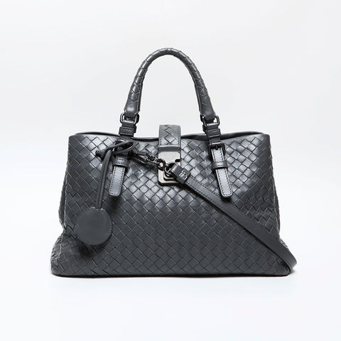 BOTTEGAVENETA *** ROME *** Shoulder Bag gray WS20641