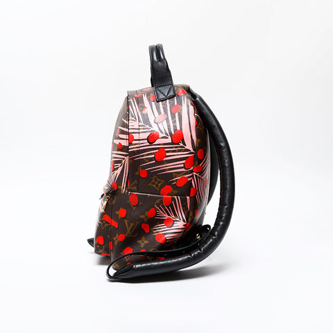 LOUIS VUITTON Monogram Jungle Dot Palm Springs PM 2016 Backpack Daypack Brown WS20646