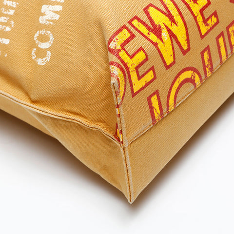 LOEWE Canvas logo Tote Bag Brown WS20650