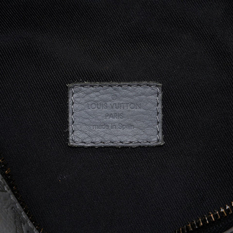 LOUIS VUITTON Monogram Shadow Discovery Bumbag PM Waist bag gray WS20656