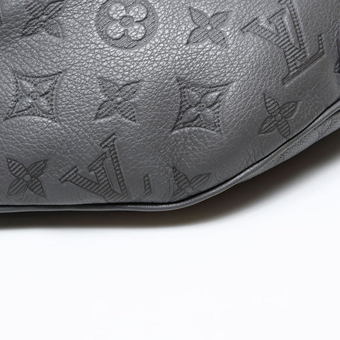 LOUIS VUITTON Monogram Shadow Discovery Bumbag PM Waist bag gray WS20656