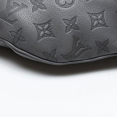 LOUIS VUITTON Monogram Shadow Discovery Bumbag PM Waist bag gray WS20656