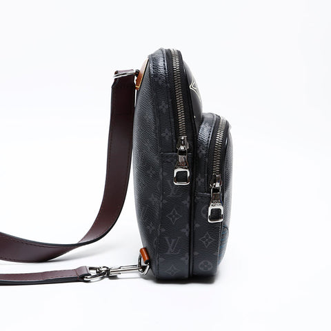 LOUIS VUITTON 2020 Monogram Amazon Sling Shoulder Bag black WS20657