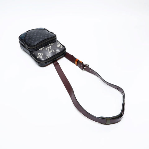 LOUIS VUITTON 2020 Monogram Amazon Sling Shoulder Bag black WS20657