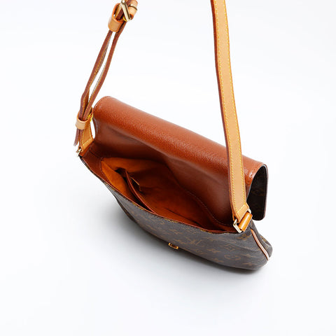 LOUIS VUITTON 1998 Monogram Musette Salsa Shoulder Bag Brown WS20659