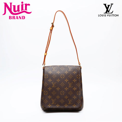 LOUIS VUITTON 1998 Monogram Musette Salsa Shoulder Bag Brown WS20659