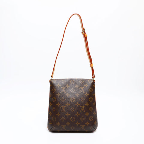 LOUIS VUITTON 1998 Monogram Musette Salsa Shoulder Bag Brown WS20659