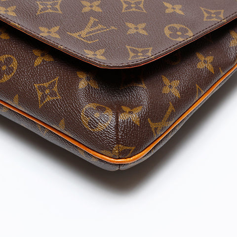 LOUIS VUITTON 1998 Monogram Musette Salsa Shoulder Bag Brown WS20659