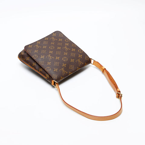 LOUIS VUITTON 1998 Monogram Musette Salsa Shoulder Bag Brown WS20659