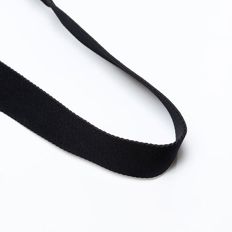 BURBERRY Leather TB Monogram Shoulder Bag black WS20670