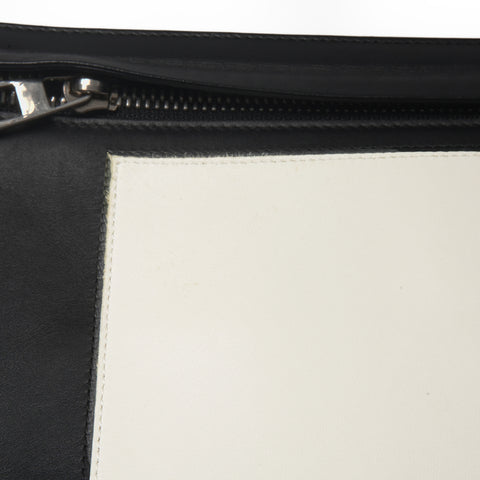 LOEWE Leather Anagram Clutch bag black WS20671