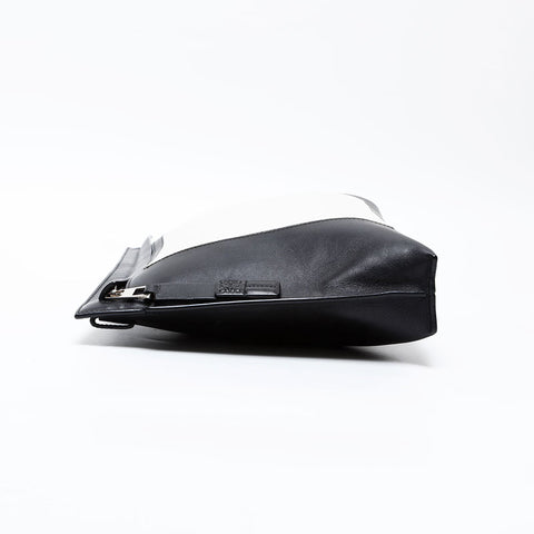 LOEWE Leather Anagram Clutch bag black WS20671