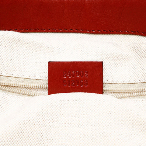 GUCCI GG Canvas Sukey 2way Handbag Brown WS20677