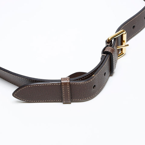 GUCCI GG Supreme Belt Bag Waist bag Brown WS20682