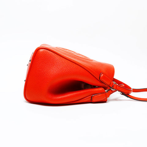 GUCCI soho tassel leather Handbag Orange WS20683