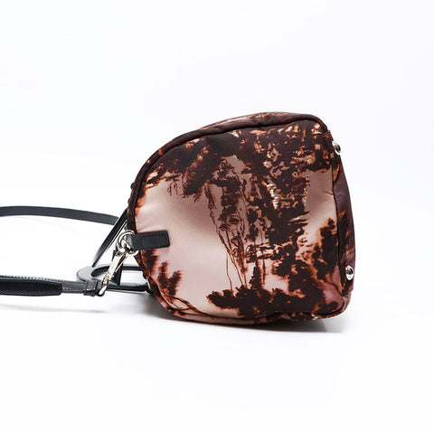 PRADA Nylon 2way Boston bag Boston bag Brown WS20694