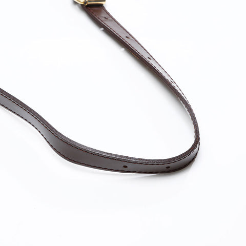 LOUIS VUITTON 2006 Damier Musette Shoulder Bag Brown WS20695