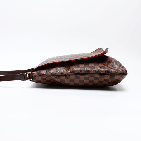 LOUIS VUITTON 2006 Damier Musette Shoulder Bag Brown WS20695