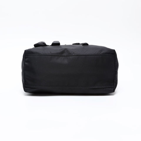 PRADA Nylon Flower Motif 2way Handbag black WS20696