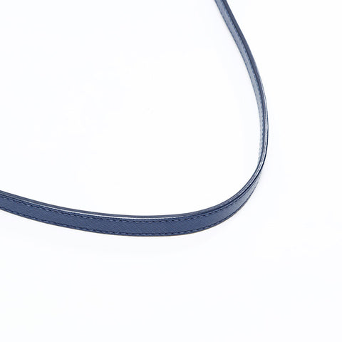 PRADA Saffiano Galleria 2way Handbag blue WS20697