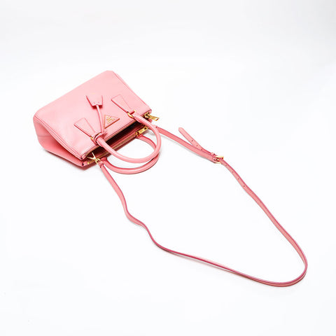 PRADA Galleria Saffiano Handbag pink WS20700