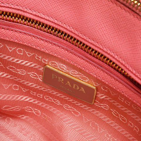 PRADA Galleria Saffiano Handbag pink WS20700