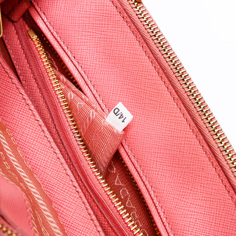 PRADA Galleria Saffiano Handbag pink WS20700