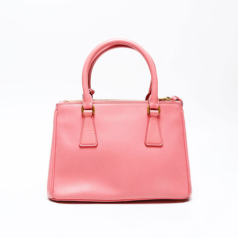 PRADA Galleria Saffiano Handbag pink WS20700