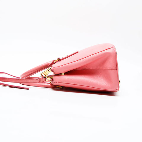 PRADA Galleria Saffiano Handbag pink WS20700