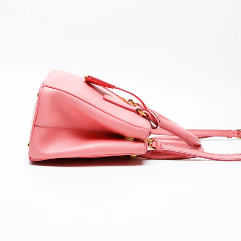 PRADA Galleria Saffiano Handbag pink WS20700