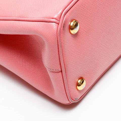 PRADA Galleria Saffiano Handbag pink WS20700
